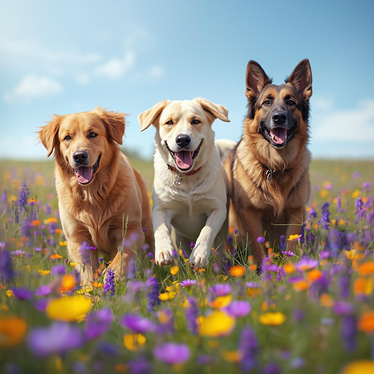 Vision - Perro saludable y feliz